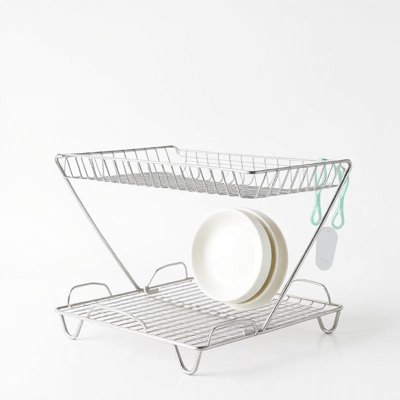 Two-Tier Dish Drying Rack