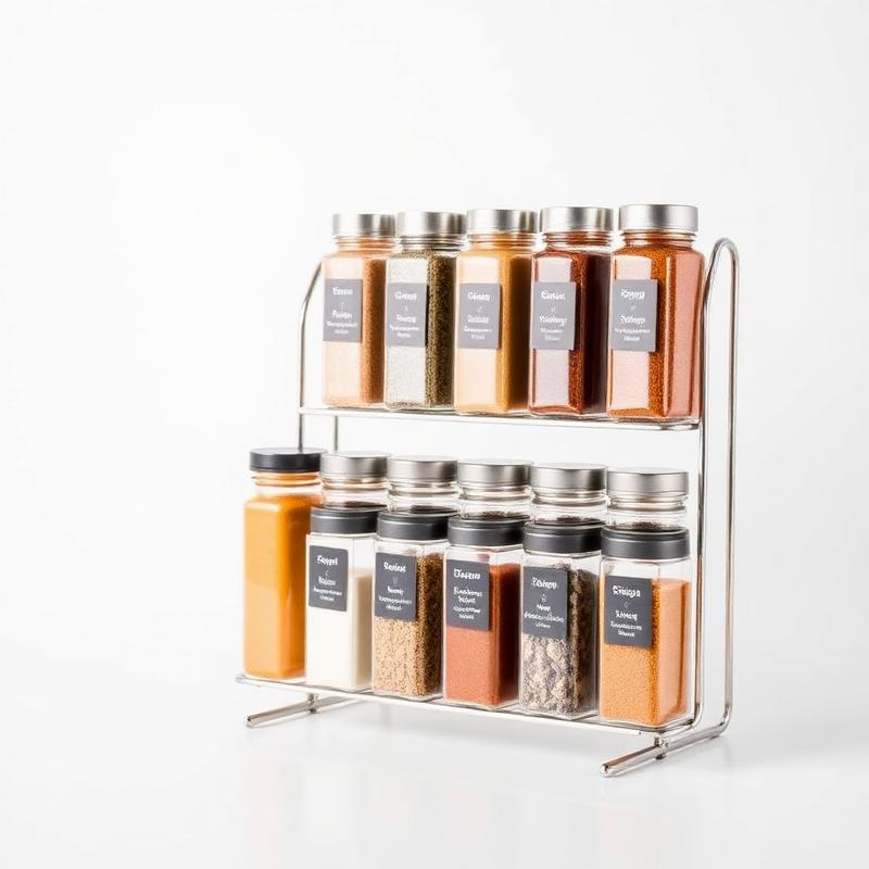 Two-Tier Spice Storage Organizer